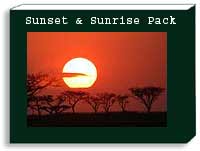 sunset photo pack