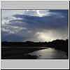 Limpopo River and stormy sky, Tuli Block, Botswana