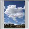 Rocky outcrop and sky, Mashatu Game Reserver, Botswana