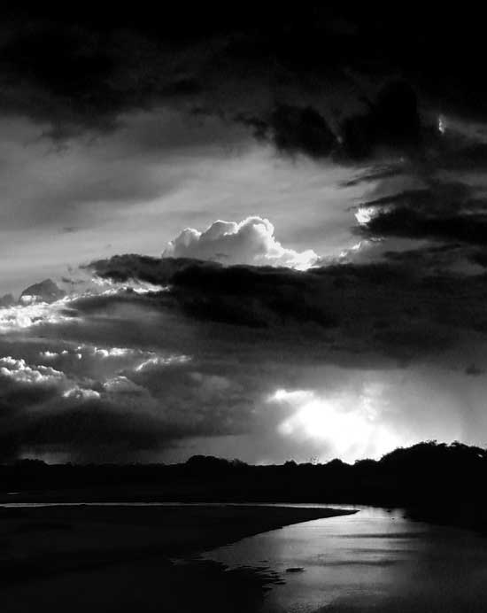 Storm clouds over Limpopo River