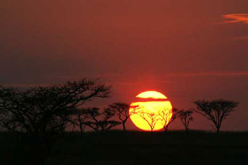 Sunrise, Weenen Game Reserve, South Africa