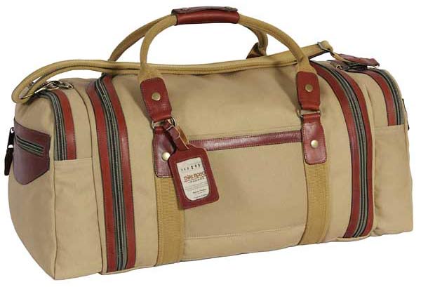 Dirt Road canvas and leather trail bag