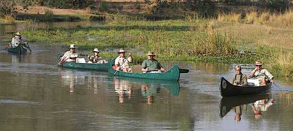Canoe Safari on Lower Zambezi