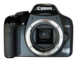 Canon EOS 450D SLR camera