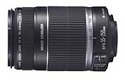 Canon EF-S 55-250mm IS zoom lens